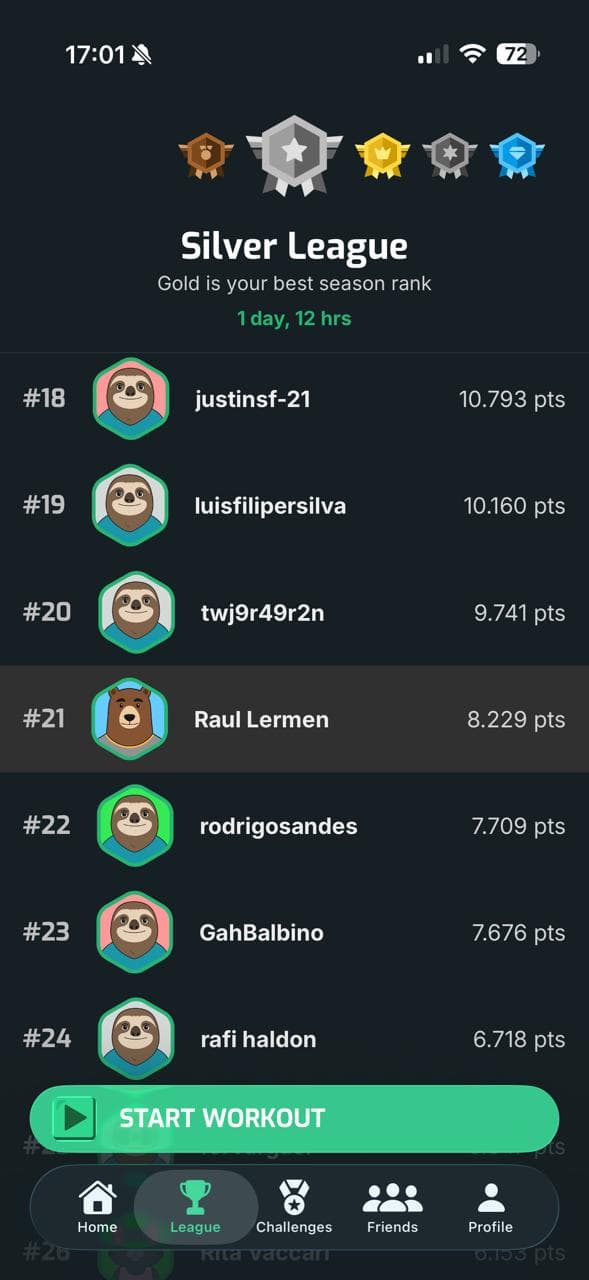Liga & Ranking